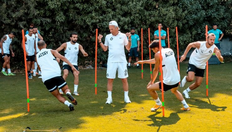 Altay, Fenerbahçe maçı hazırlıklarını sürdürüyor