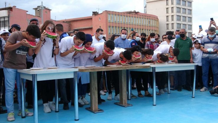 Diyarbakır 11. Karpuz Festivalini coşkuyla kutladı, sokaklarda develer karpuz taşıdı