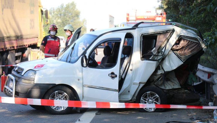 TEM’deki kazada ölü sayısı 2’ye yükseldi