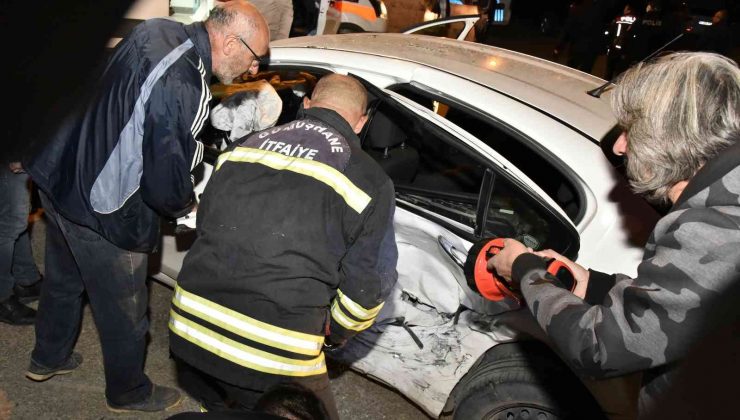 Gümüşhane’de trafik kazası: 4 yaralı