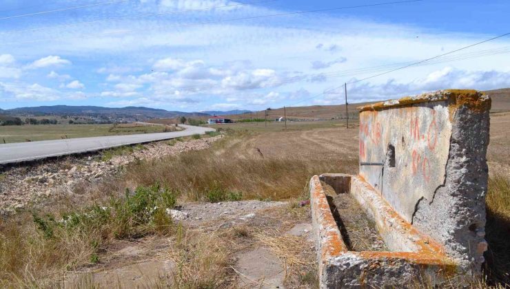 Kuraklık çeşmeleri susuz bıraktı